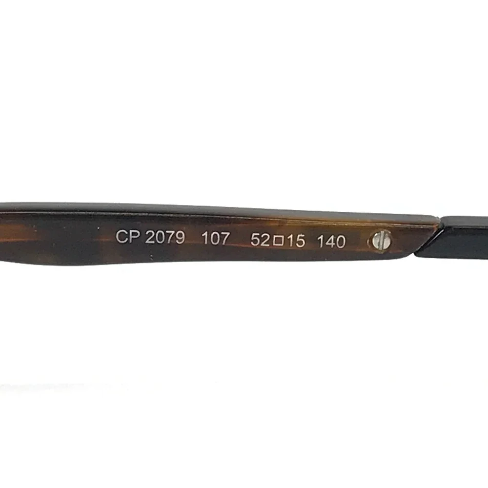 Chaps Eyeglasses Frames CP2079 107 Black Tortoise Rectangle Wire Rim 52-15-140